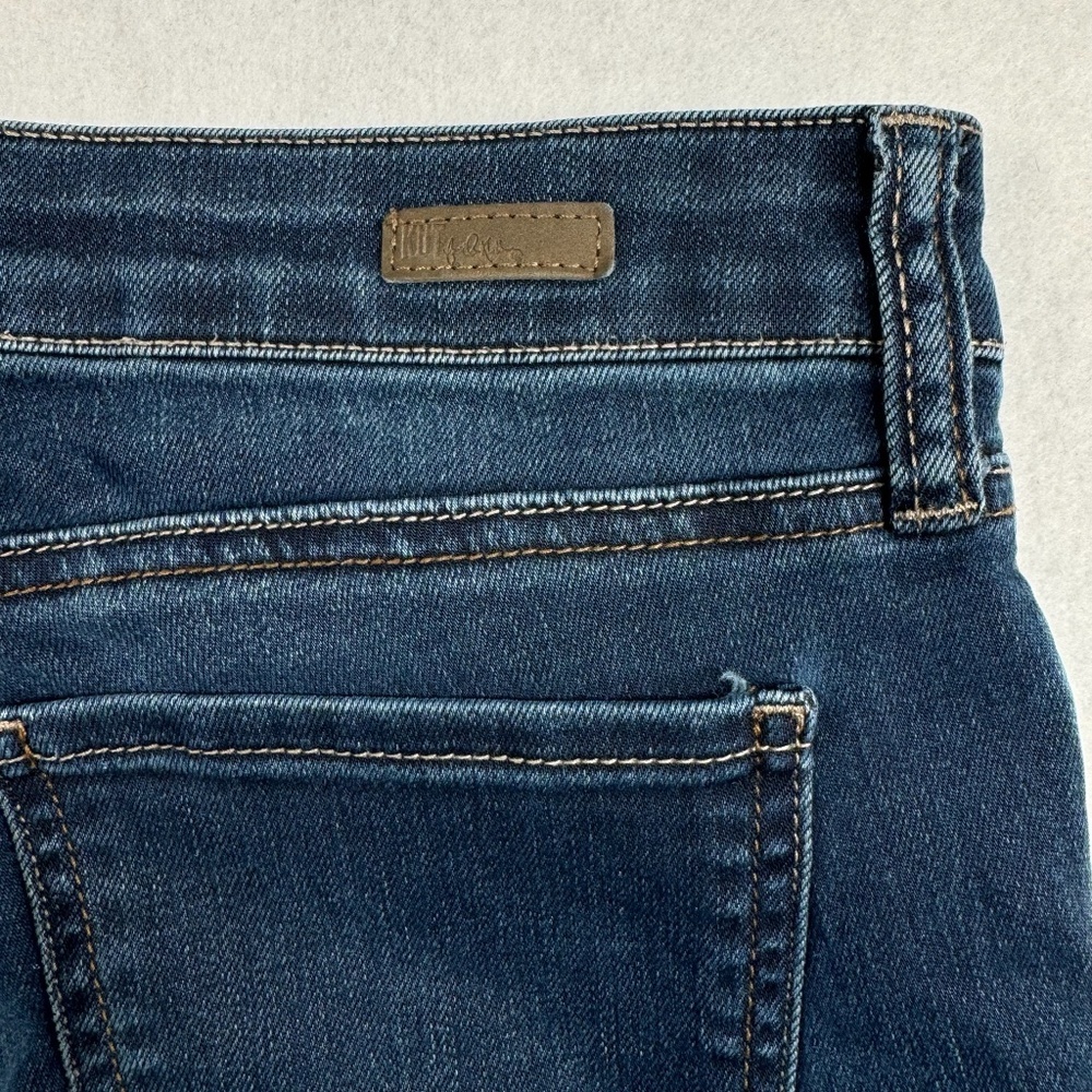 Kut From The Kloth Mia Toothpick Skinny Jeans Womens Size 8 Dark Wash Mid Rise - Picture 16 of 16